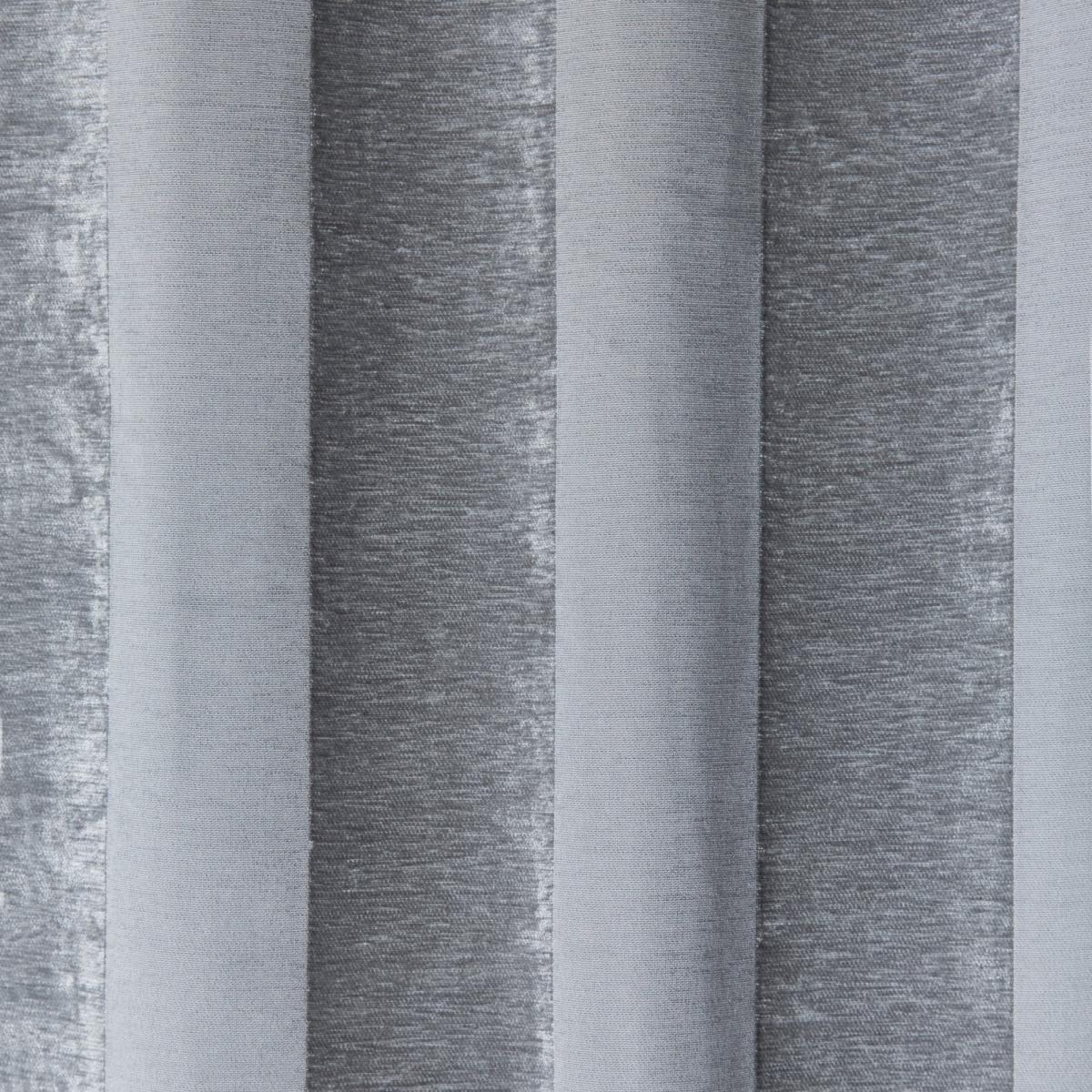 Parker Grey Chenille Pencil Pleat Curtains Grey – image 2