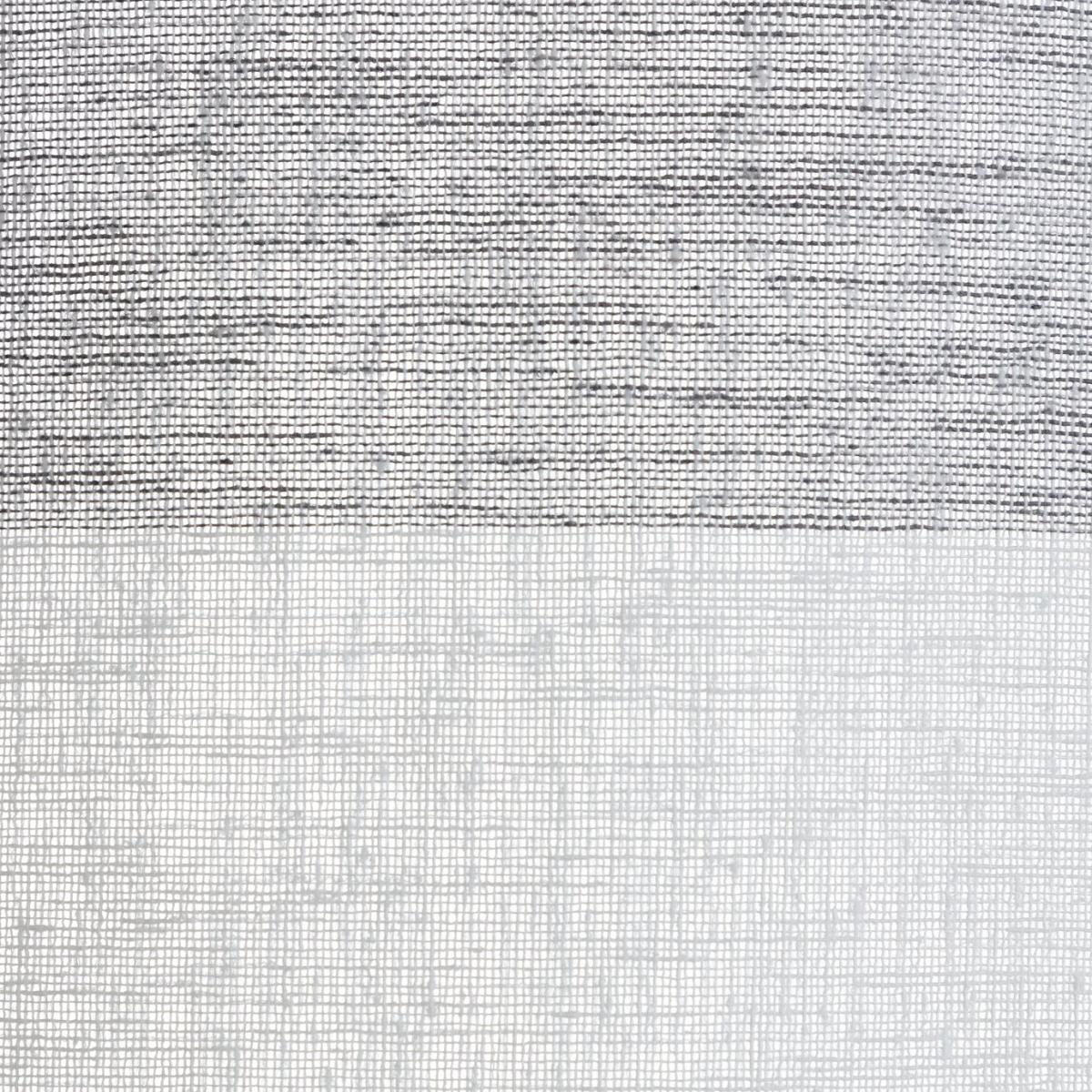 Habitat Striped Linen Pencil Pleat Curtain Panel - Grey – image 3