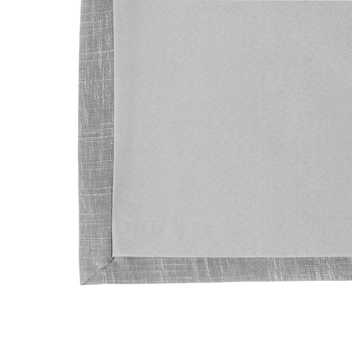 Habitat Blackout Plain Pencil Pleat Curtain - Dove Grey – image 4