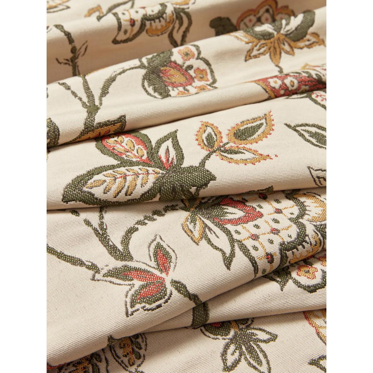 John Lewis & Partners Cordelia Floral Pair Lined Pencil Pleat Curtains, Multi – image 6