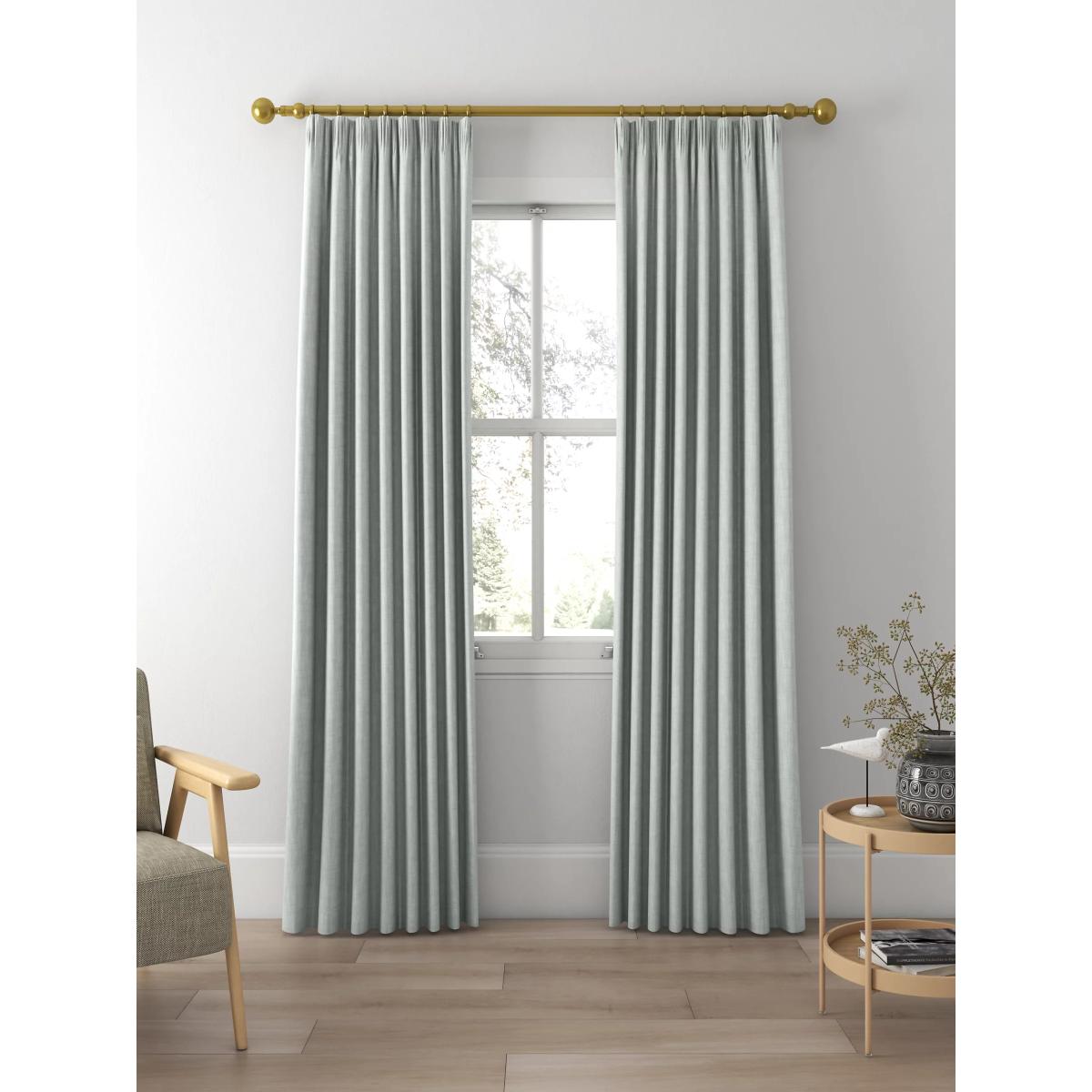 John Lewis & Partners Cotton Slub Lined Pencil Pleat Curtains – image 2