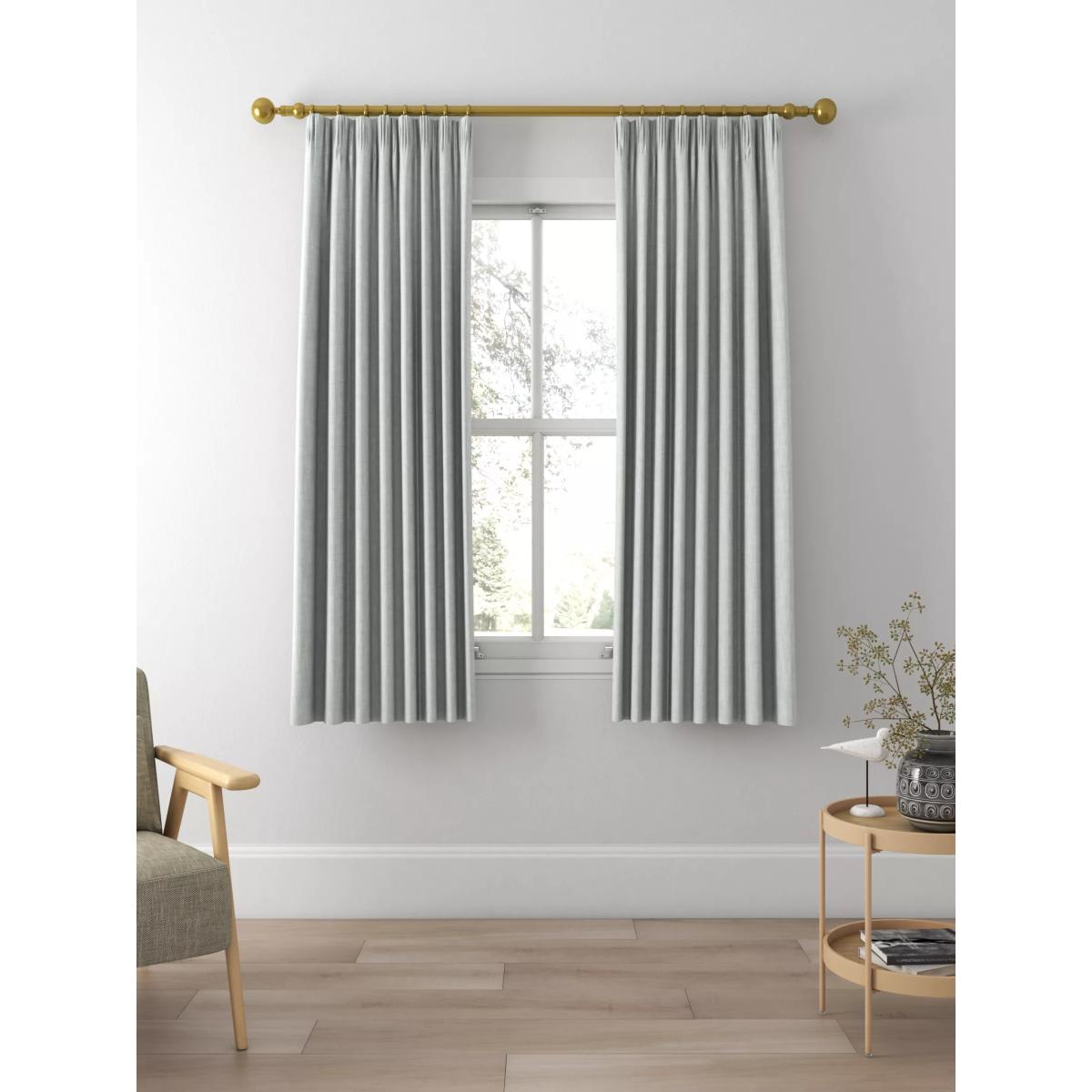 John Lewis & Partners Cotton Slub Lined Pencil Pleat Curtains – image 3