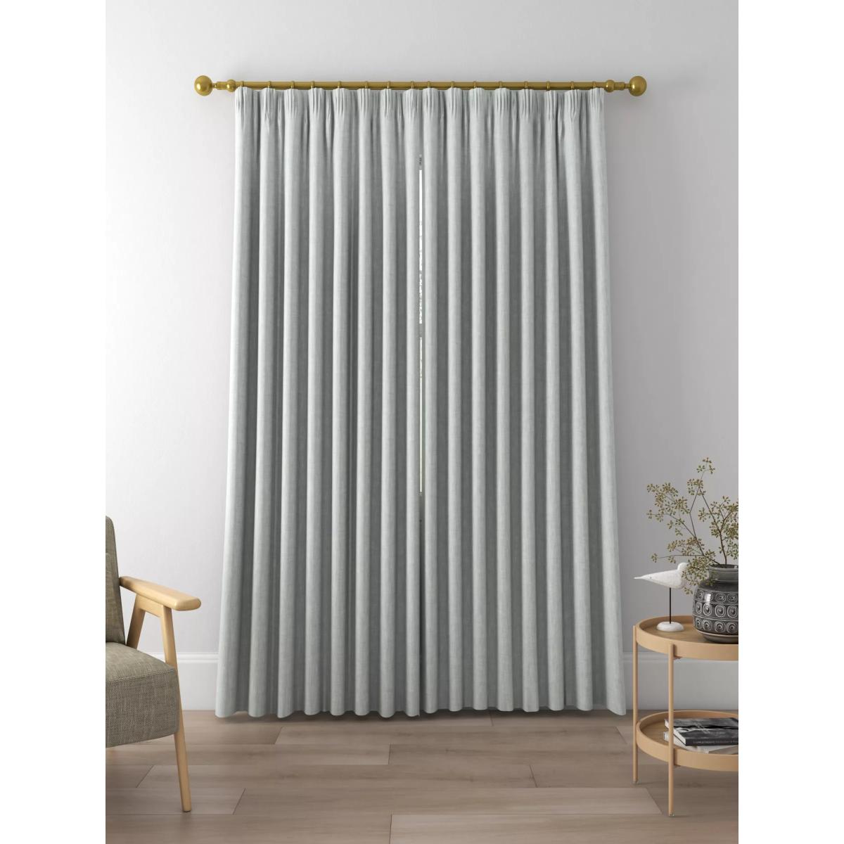 John Lewis & Partners Cotton Slub Lined Pencil Pleat Curtains – image 4