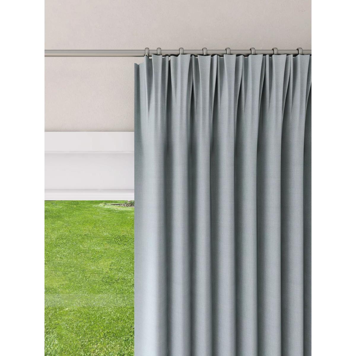 John Lewis & Partners Textured Weave Recycled Polyester Pencil Pleat Door Curtain – image 3