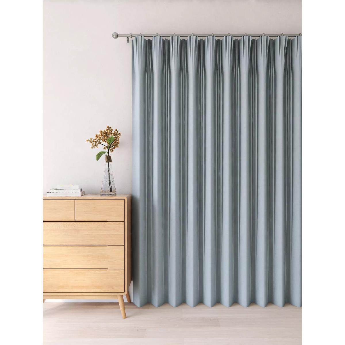 John Lewis & Partners Textured Weave Recycled Polyester Pencil Pleat Door Curtain – image 4