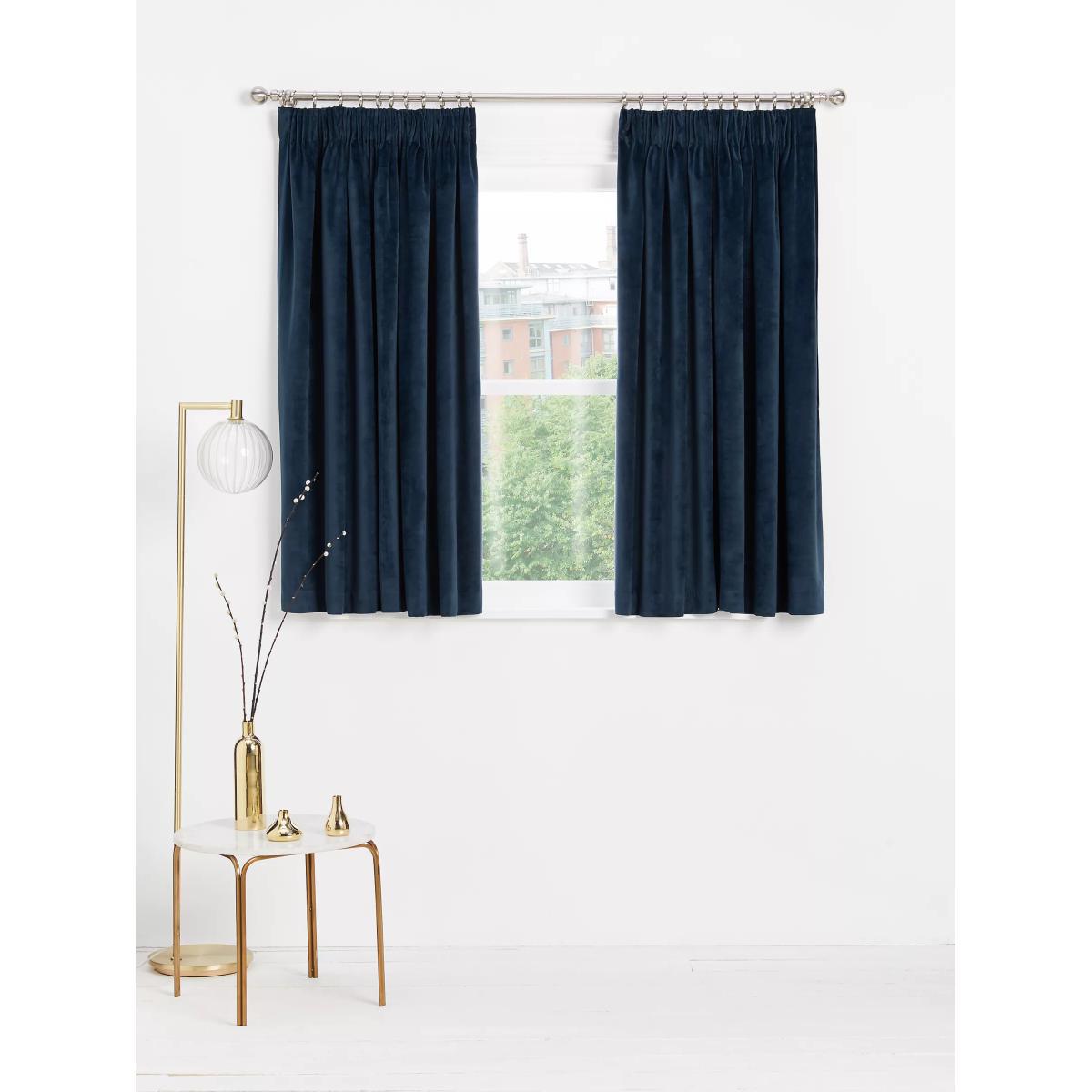 John Lewis & Partners Velvet Pair Lined Pencil Pleat Curtains – image 3
