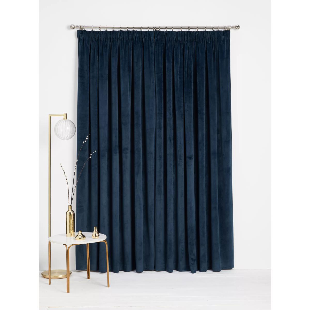John Lewis & Partners Velvet Pair Lined Pencil Pleat Curtains – image 4
