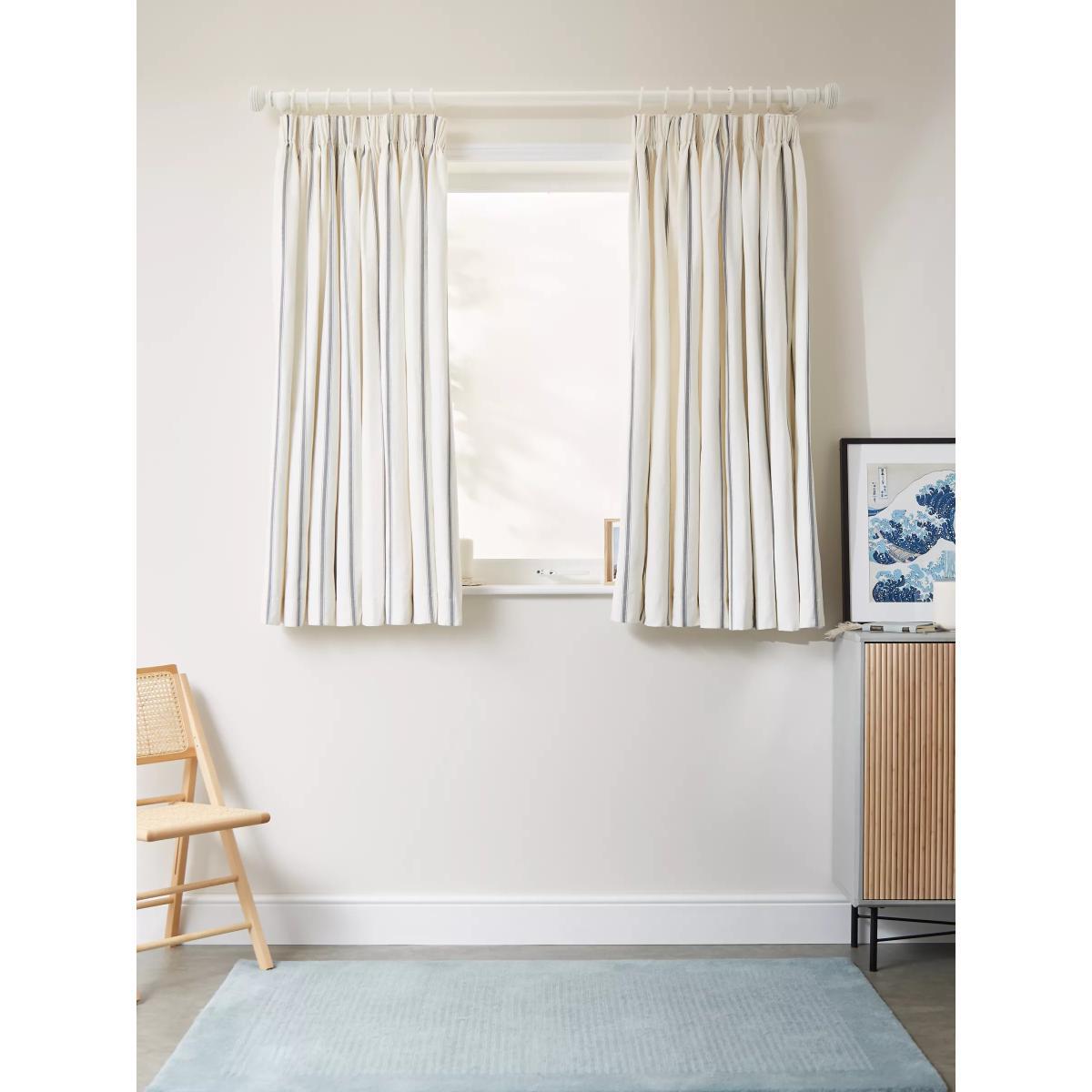 John Lewis & Partners Padstow Stripe Pair Lined Pencil Pleat Curtains – image 6