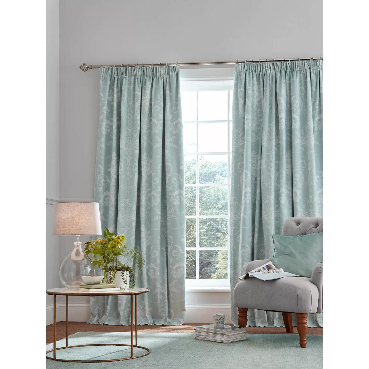 Laura Ashley Josette Pair Lined Pencil Pleat Curtains – image 2