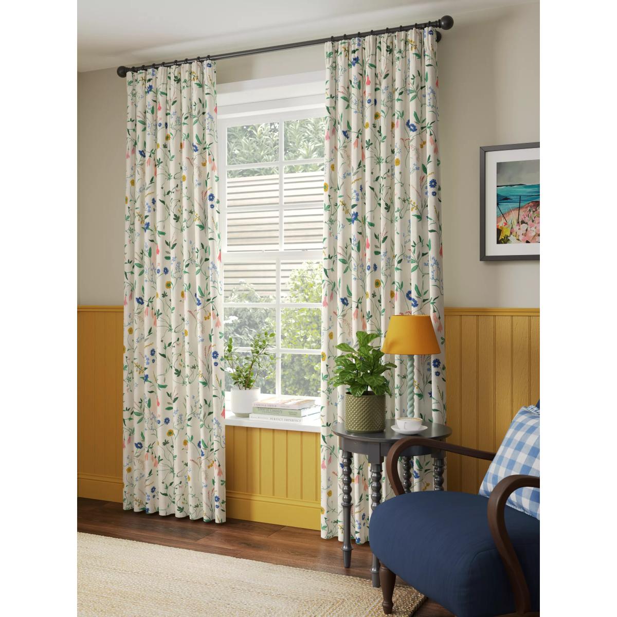 John Lewis Foxlease Pair Blackout Lined Pencil Pleat Curtains – image 3