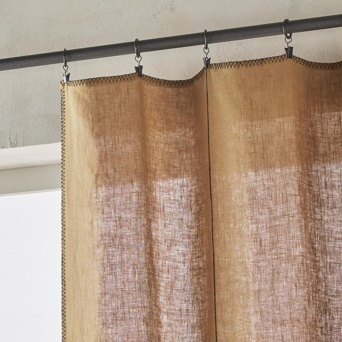 Tojos Washed Linen Single Curtain – image 2