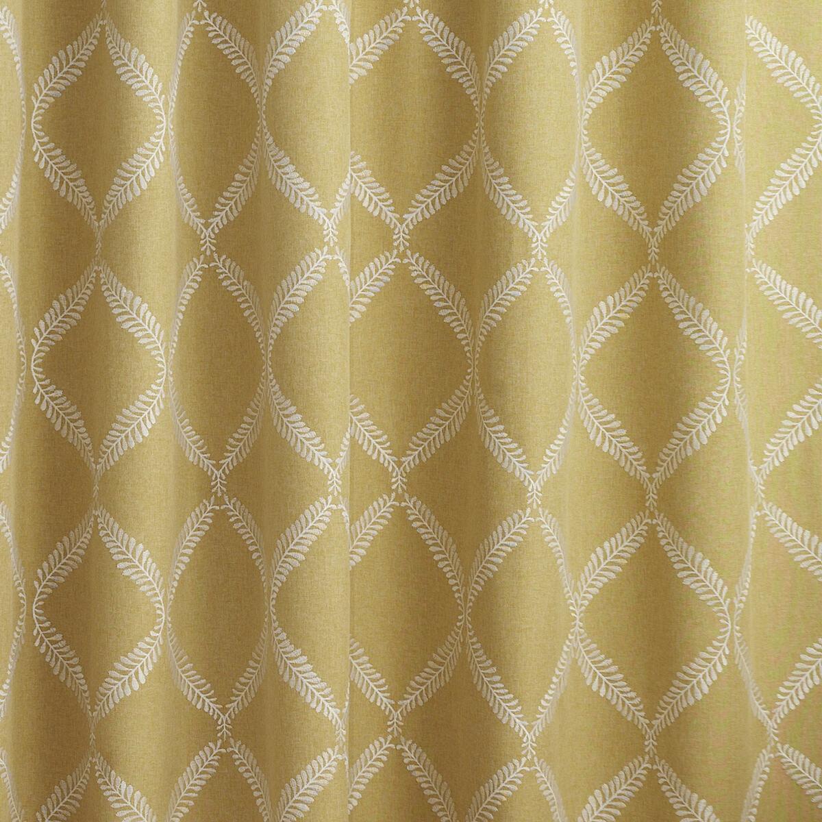 Olivia Lattice Embroidered Pencil Pleat Curtains – image 5