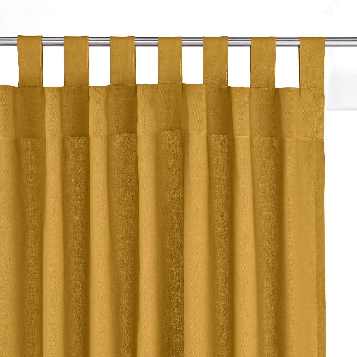 Scenario Cotton Tab Top Single Curtain – image 1