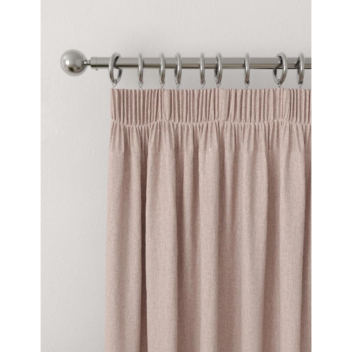 M&S Brushed Pencil Pleat Blackout Curtains - NAR90 - Champagne, Champagne,Charcoal Mix,Blush,Natural – image 4