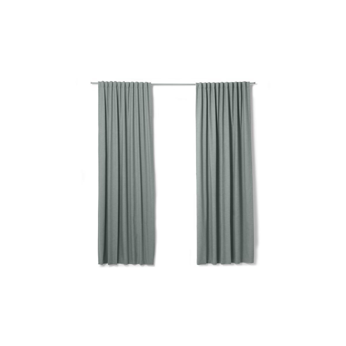 Elena Lined Pair of Curtains, 170 x 230 cm, Grey Blue – image 5