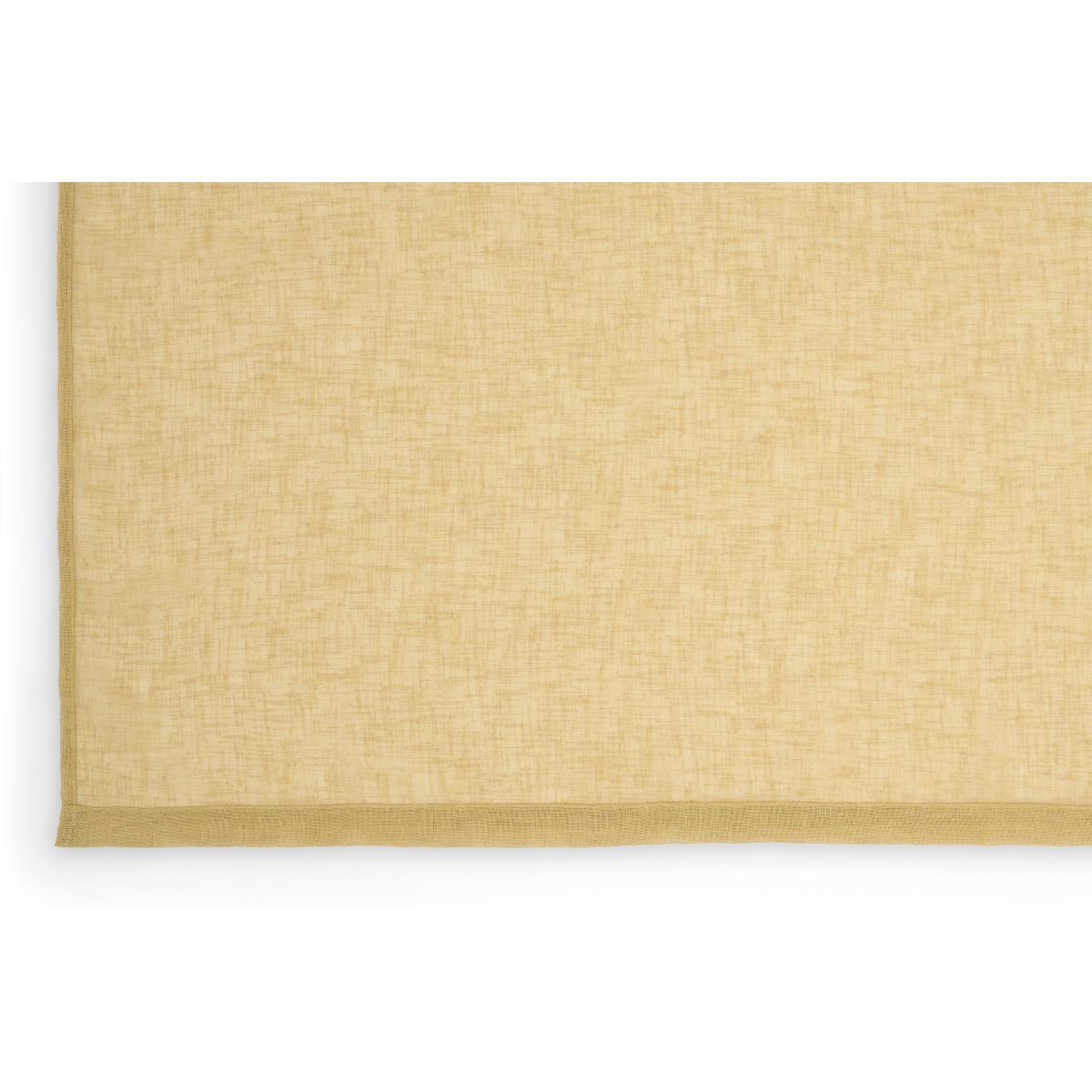 Mateu Sheer Linen Look Pair of Curtains, 140 x 260 cm, Mineral Yellow – image 8