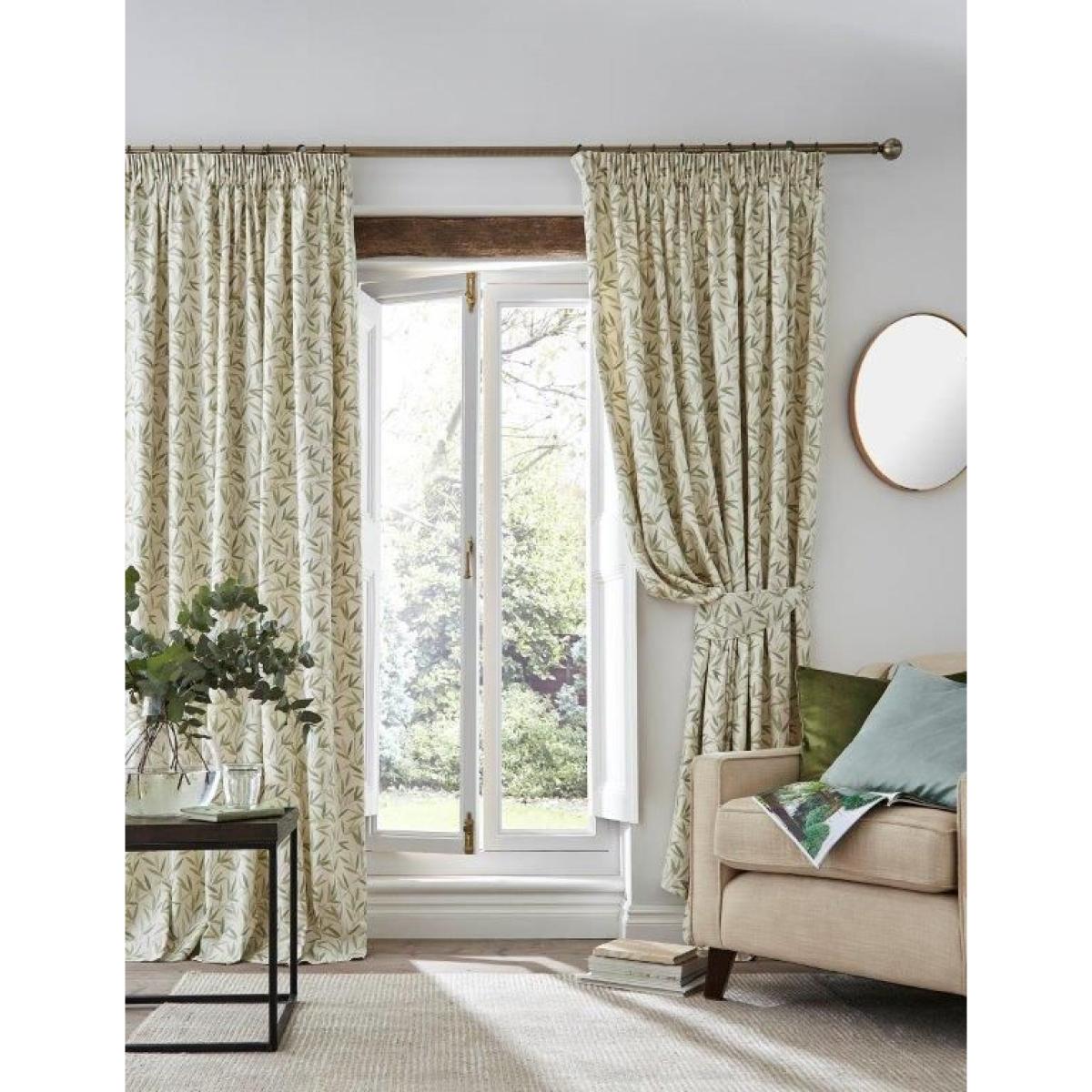 Laura Ashley Willow Leaf Curtains – image 2