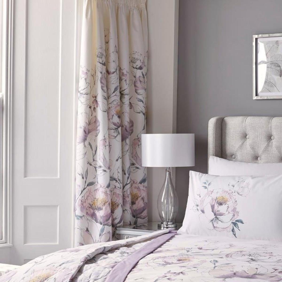 Dream & Drapes Peony Amethyst Curtains 66x72 – image 4
