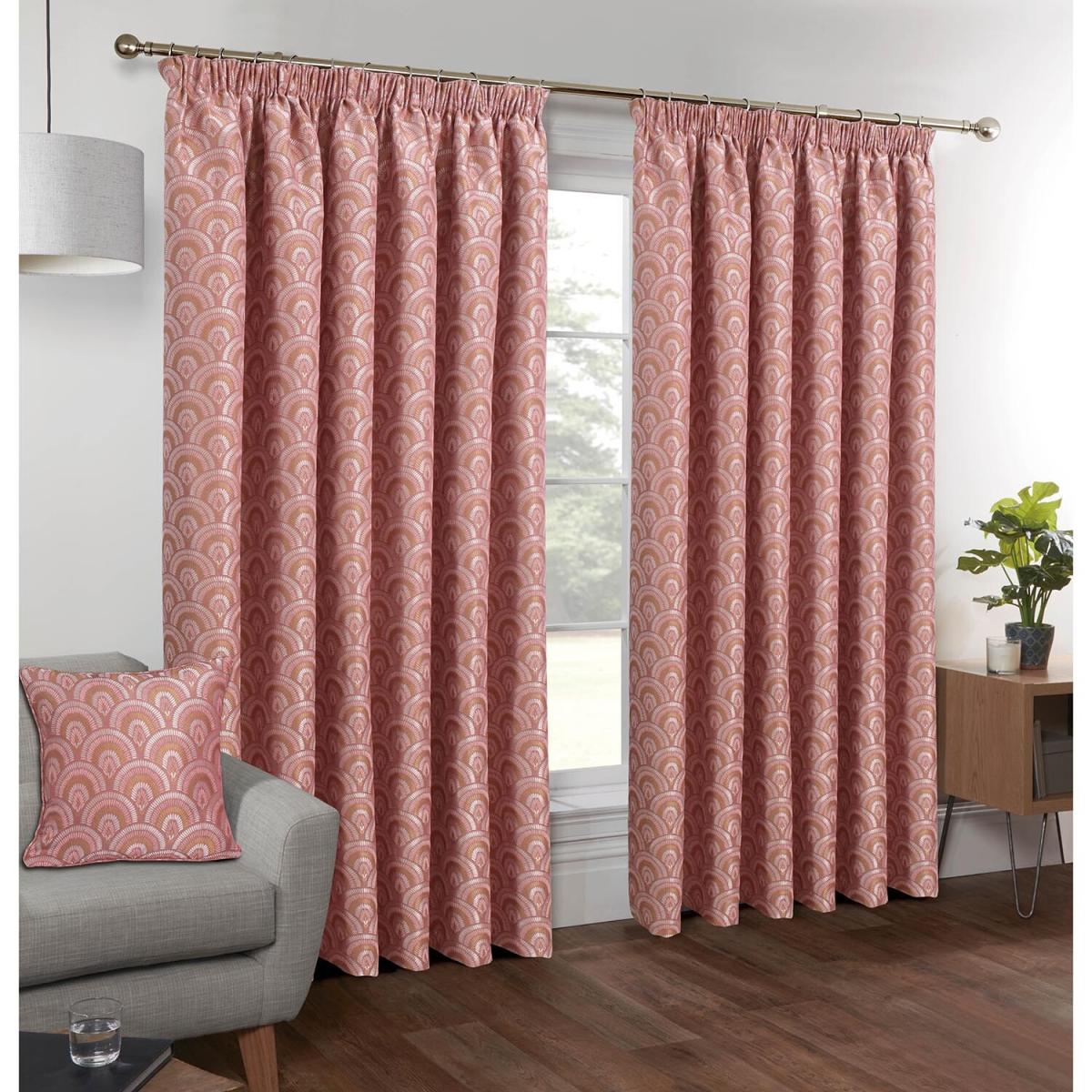 Sofia Taped Curtain - Blush / 137cm / 168cm – image 2