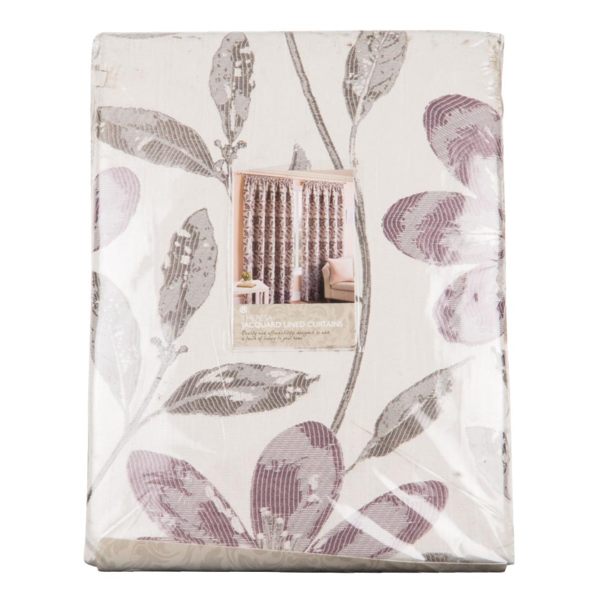 Theresa Taped Curtains - Heather – image 3