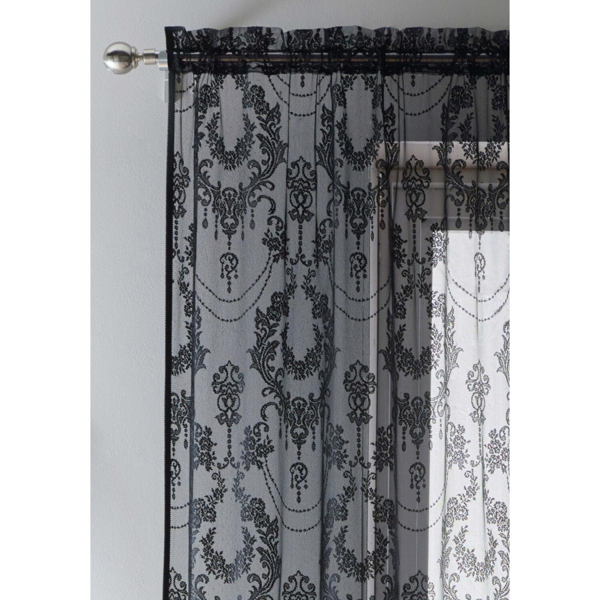 Istanbul Lace Panel - Black / 229cm – image 2
