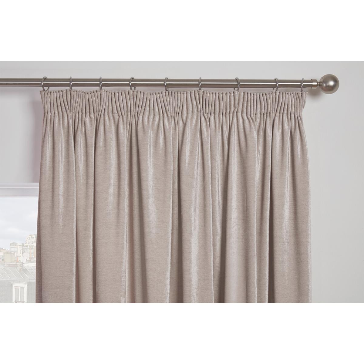 Chenille Taped Curtains - Blush / 137cm / 168cm – image 12