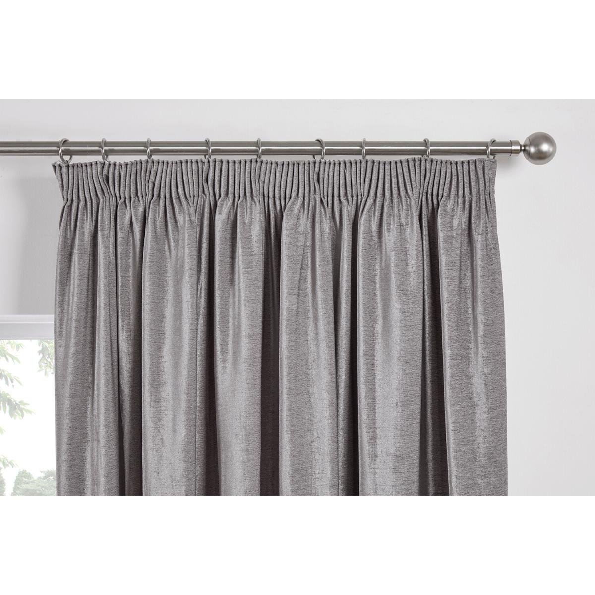 Chenille Taped Curtains - Blush / 137cm / 168cm – image 9