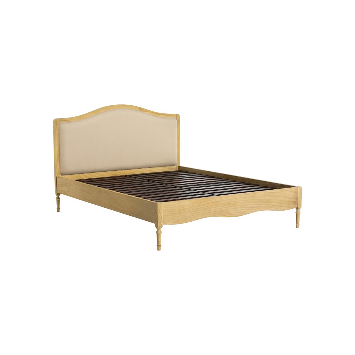 Cecile 135cm Low Footboard Uph Bed, Neutral | Double | Barker & Stonehouse – image 2