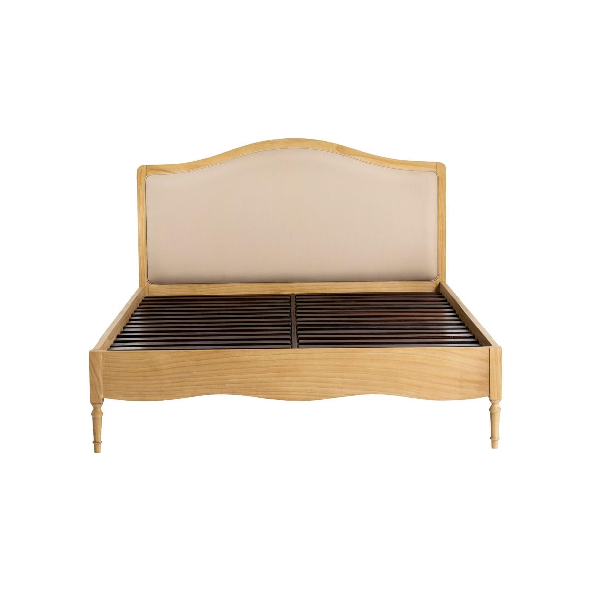 Cecile 135cm Low Footboard Uph Bed, Neutral | Double | Barker & Stonehouse – image 3