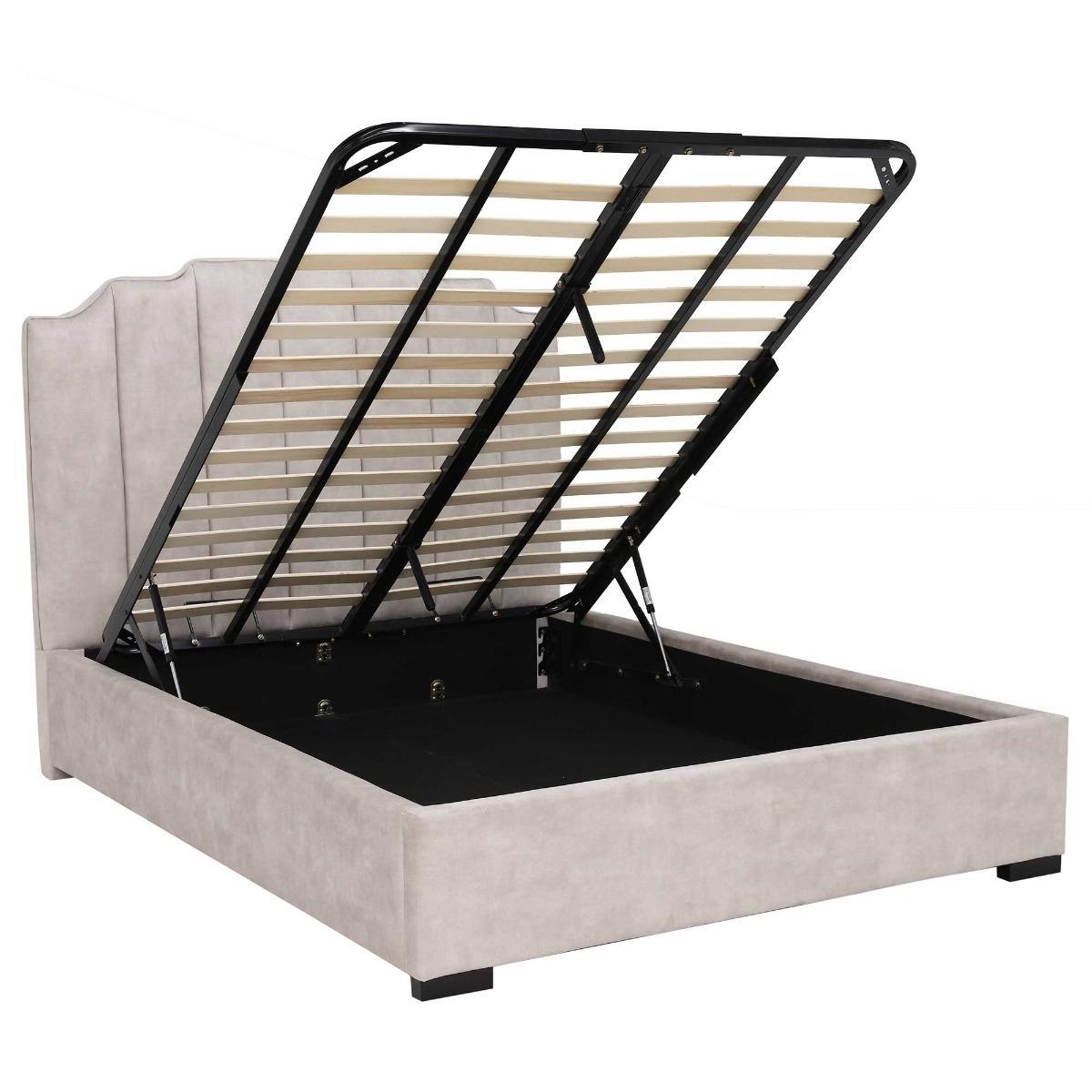 Elsie Ottoman Storage Bedframe, Double – image 3