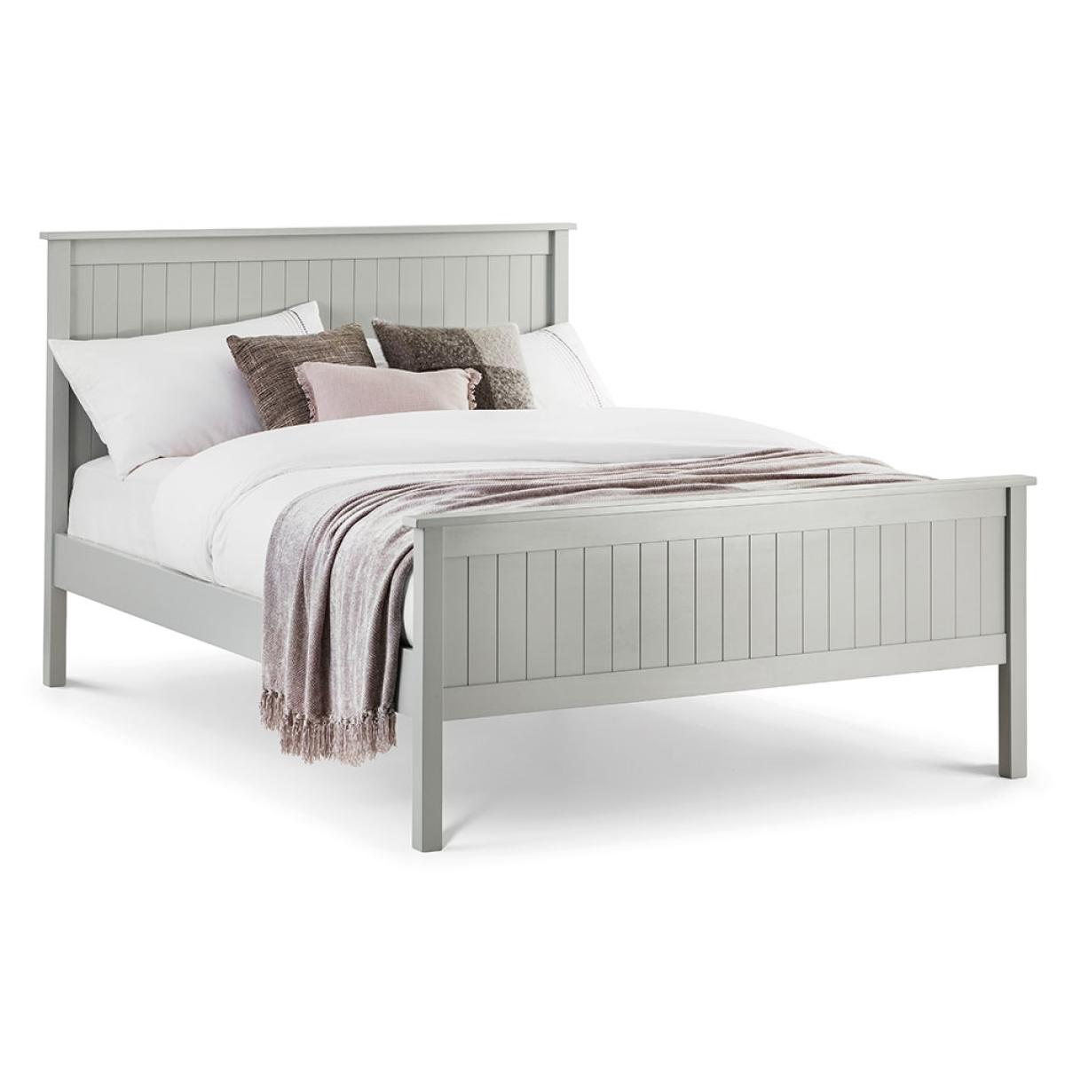 Julian Bowen Maine Wooden Bed in Dove Grey - King – image 2