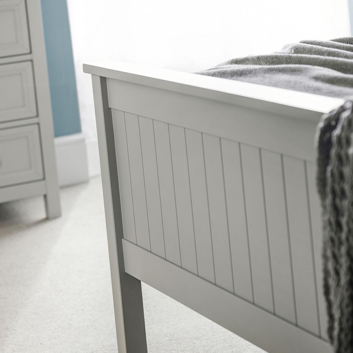 Julian Bowen Maine Wooden Bed in Dove Grey - King – image 5
