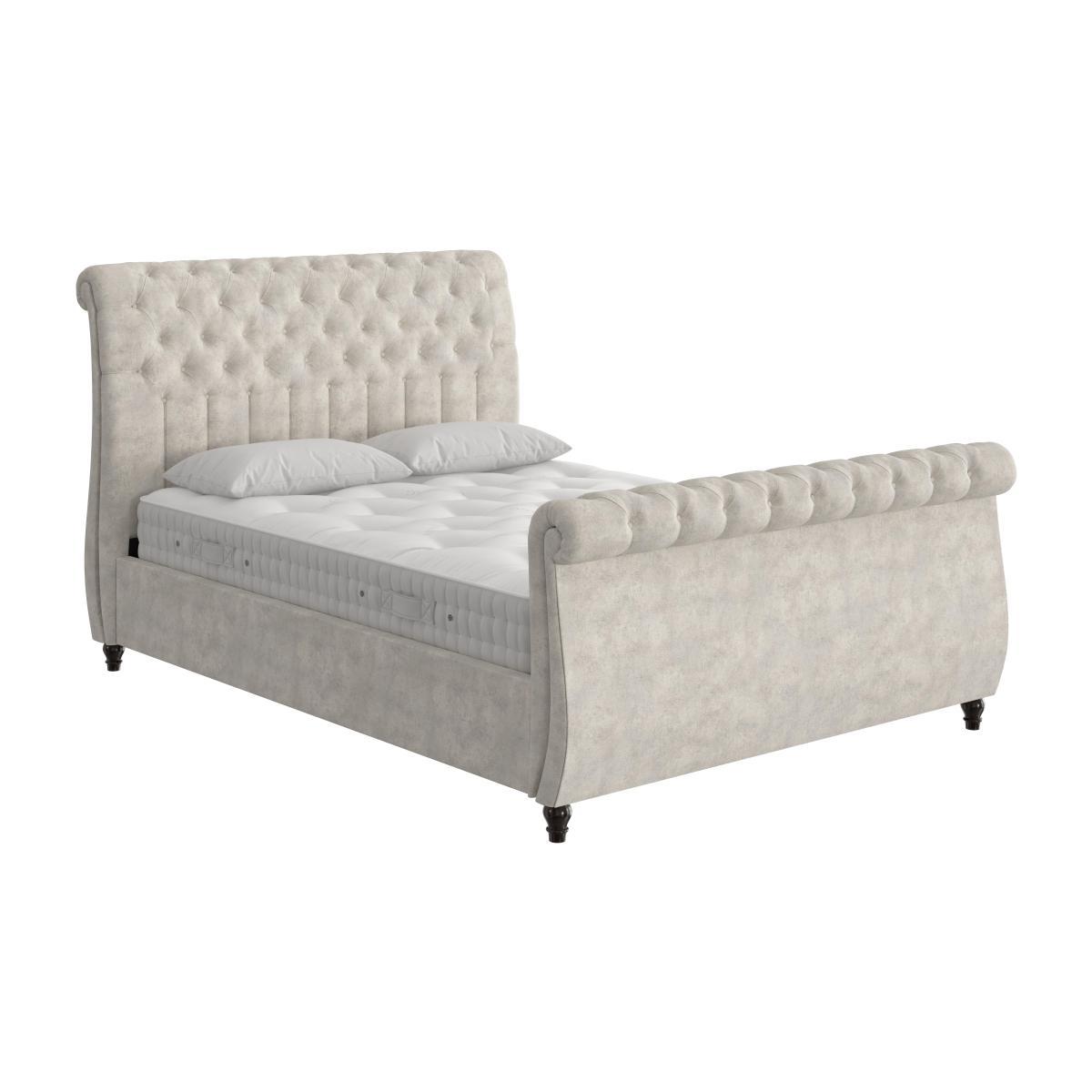 Churchill High Foot End Bed Frame - Double - White – image 1