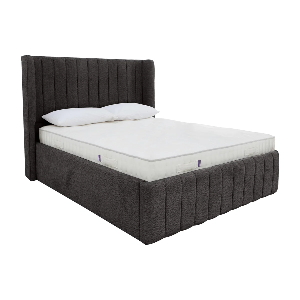 Eira Low Foot End Bed Frame - Double - Black – image 1