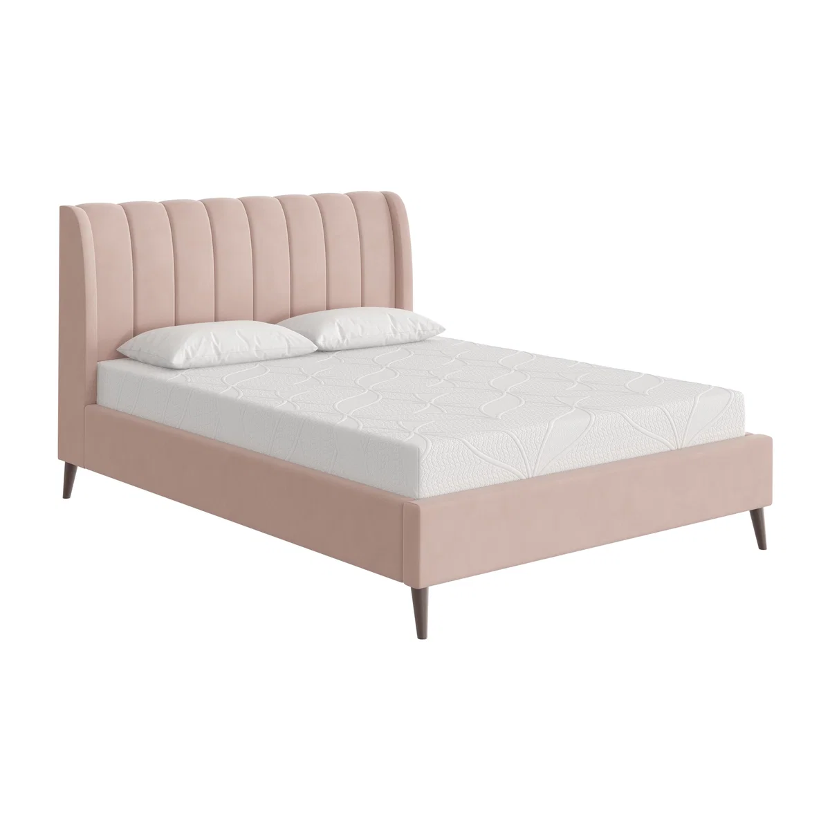 Petal Bed Frame - Double - Pink – image 1