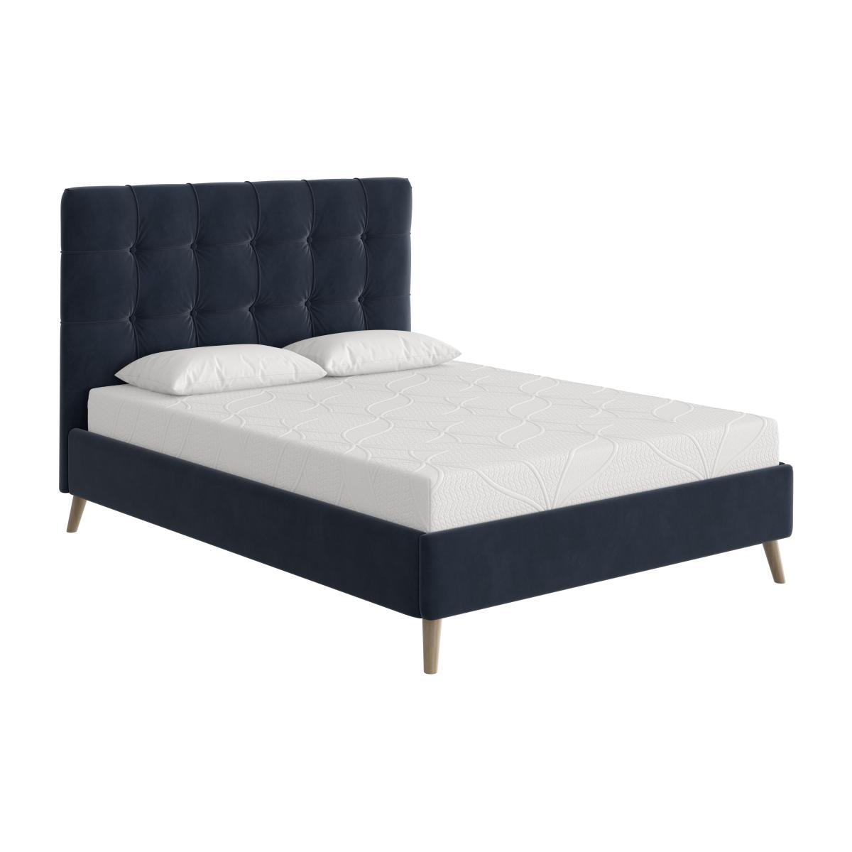 Mandarin Bed Frame - Double - Blue – image 1