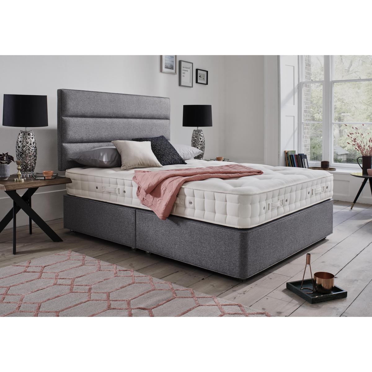 Hypnos - Bespoke Brilliance Platform Divan Set - Double - Brown – image 2