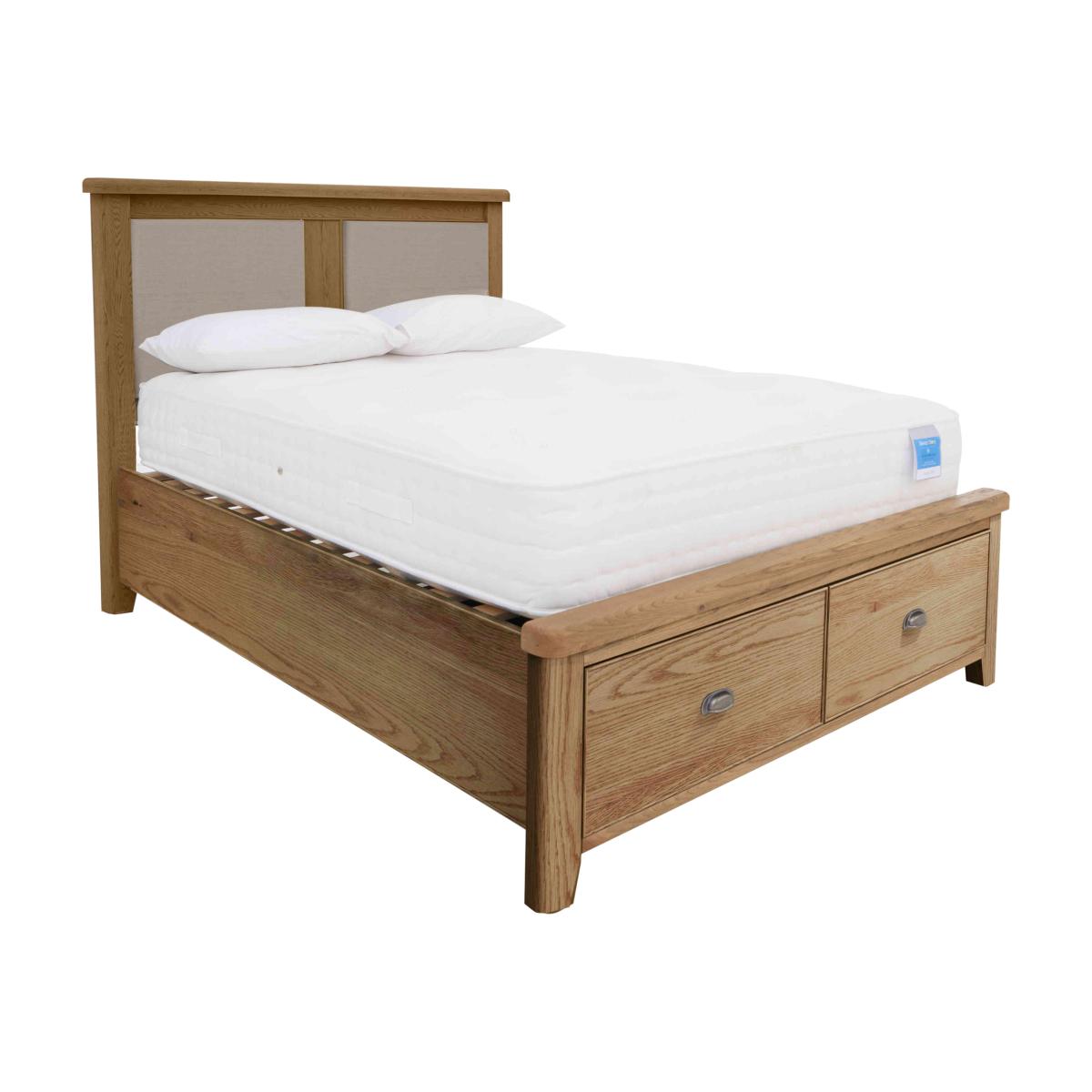 Hewitt 2 End Drawer Bed Frame - Double – image 1