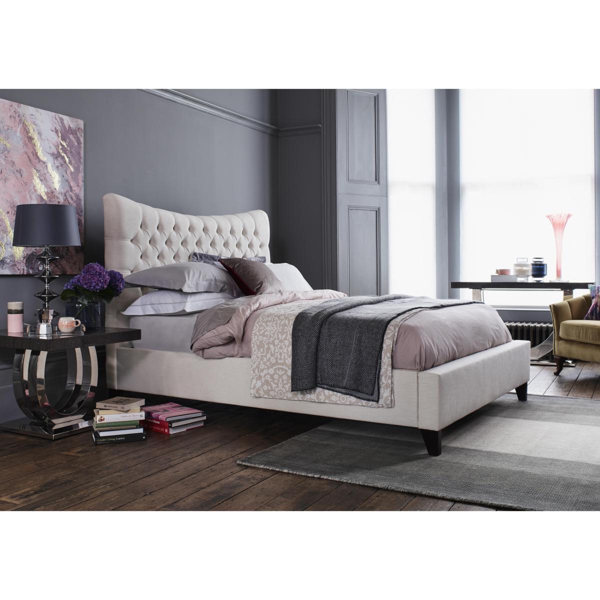 Jessie Bed Frame - Double - Grey – image 2