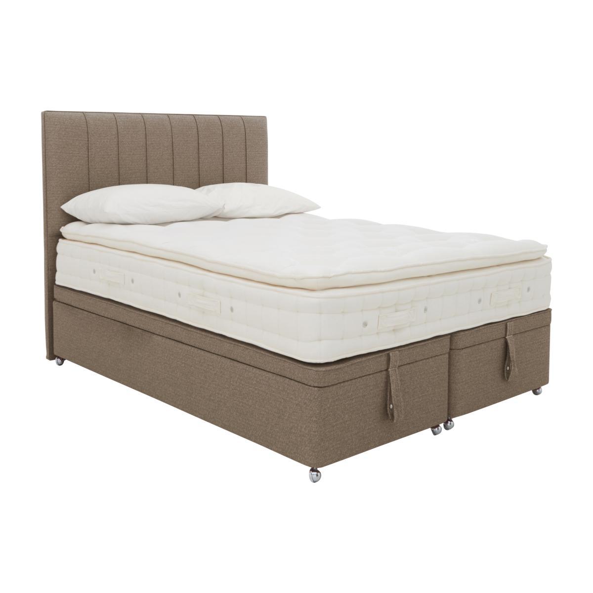 Hypnos - Bespoke Finesse Ottoman Divan Set - Double - Beige – image 1