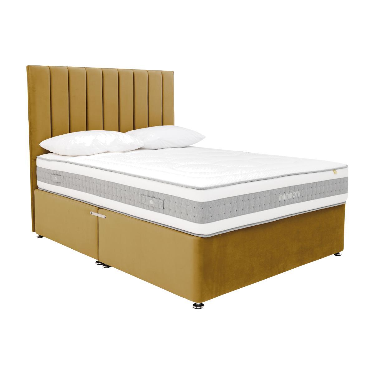 Mammoth - Prestige Plus 290 Divan Set - Double - Yellow – image 1