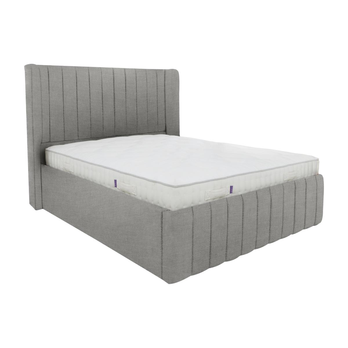Eira Low Foot End Bed Frame - Double - Grey – image 1