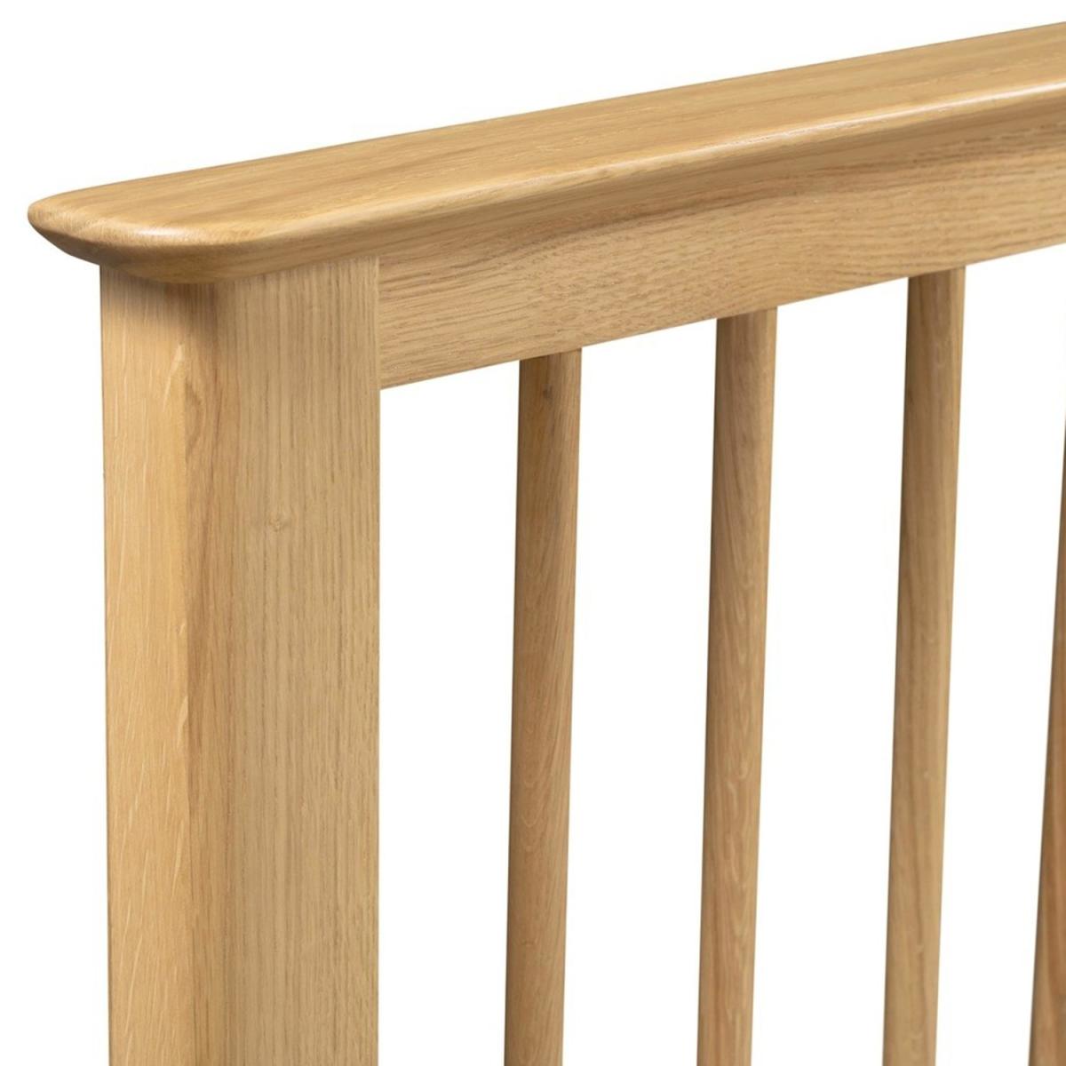 Julian Bowen Solid Oak Double Bed Frame - Cotswold – image 4