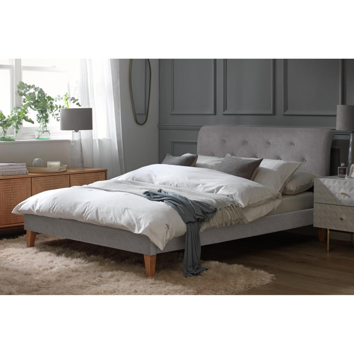 Habitat Anders Double Bed Frame - Grey – image 3