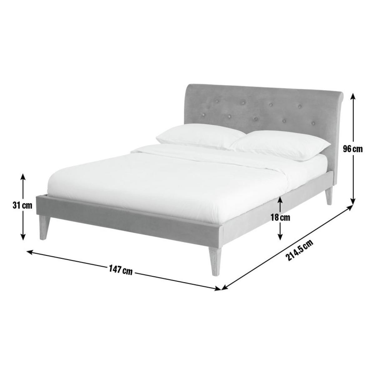 Habitat Anders Double Bed Frame - Grey – image 4