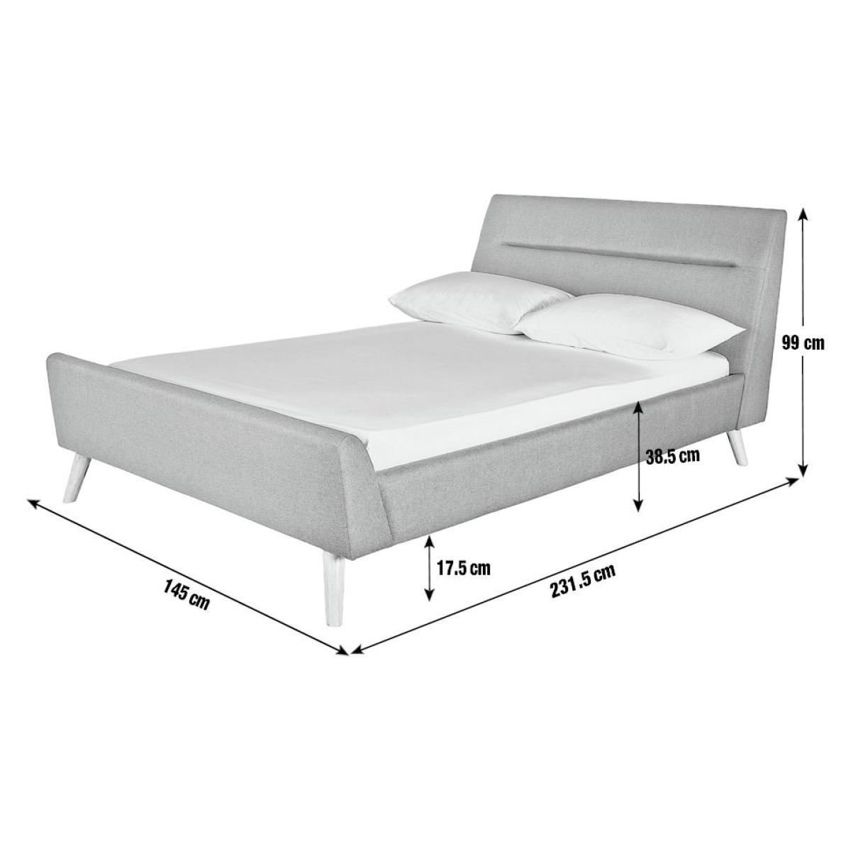 Habitat Finn Double Bed Frame - Grey – image 8