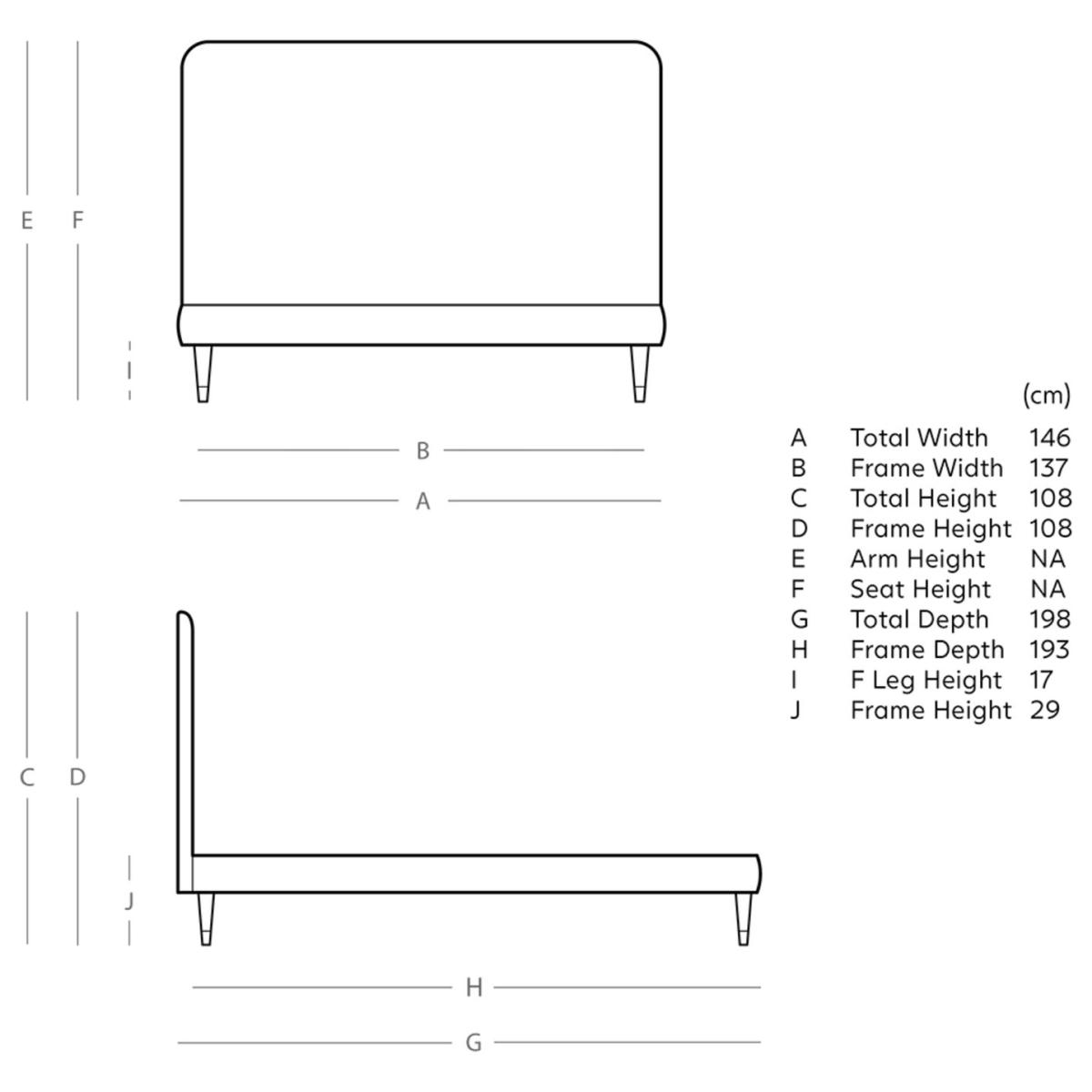 Swoon Brockham Double Velvet Bed Frame - Granite Grey – image 7
