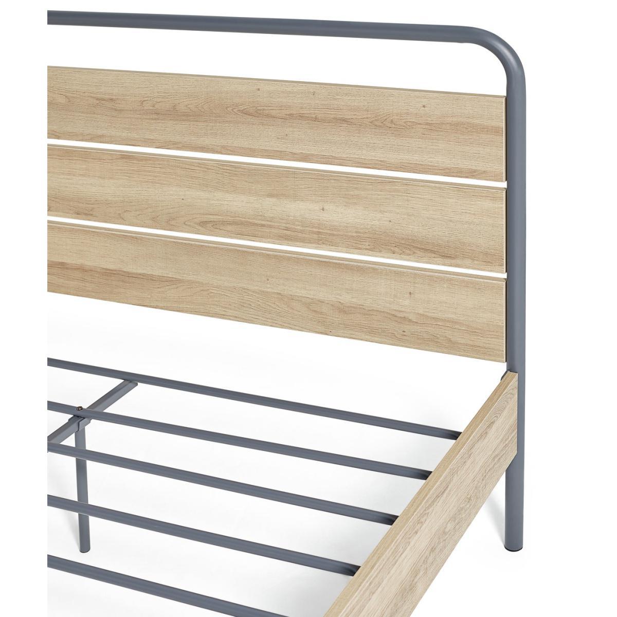 Habitat Industrial Small Double Bed Frame - Grey – image 4
