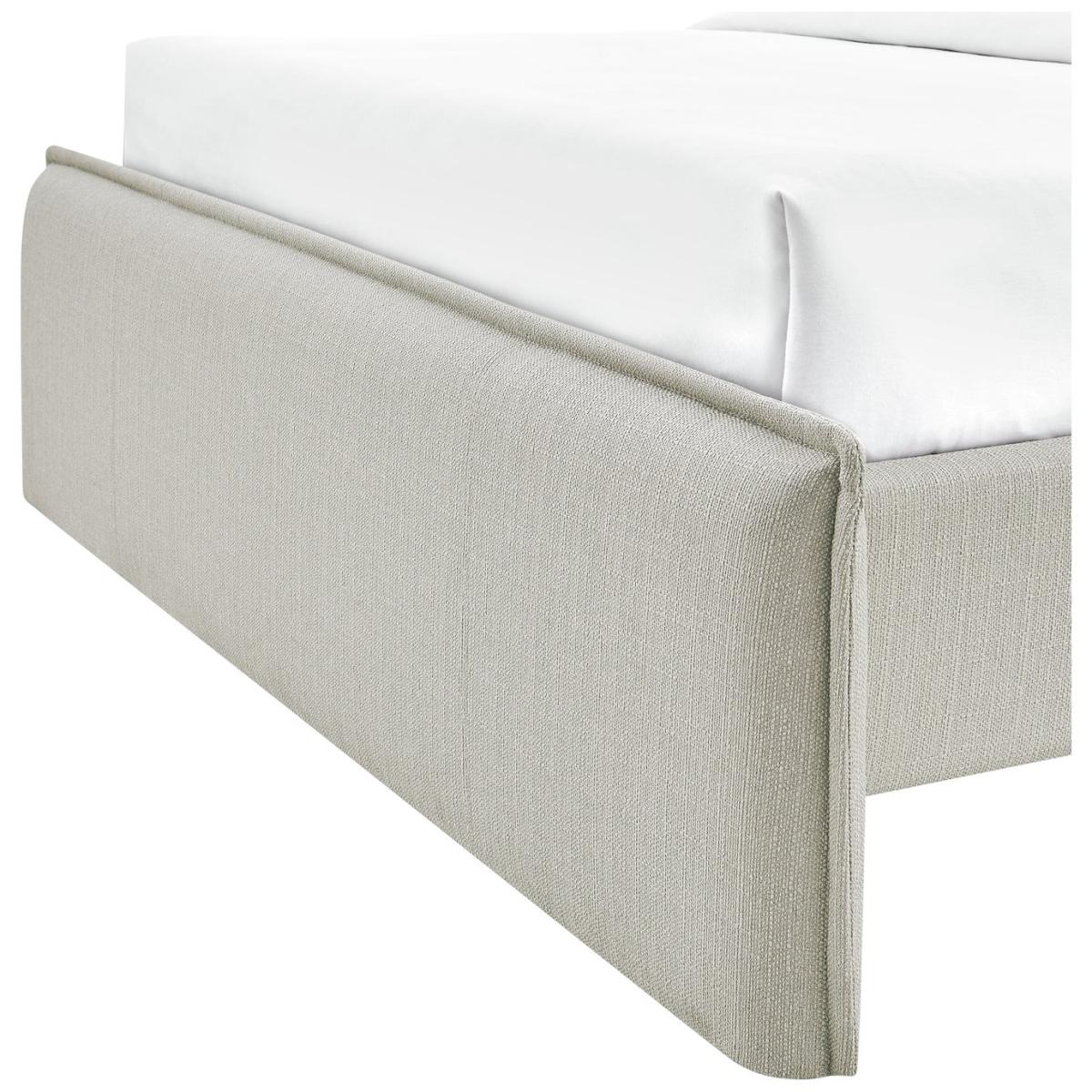 Habitat Herbie Double Fabric Bed Frame - Natural – image 7