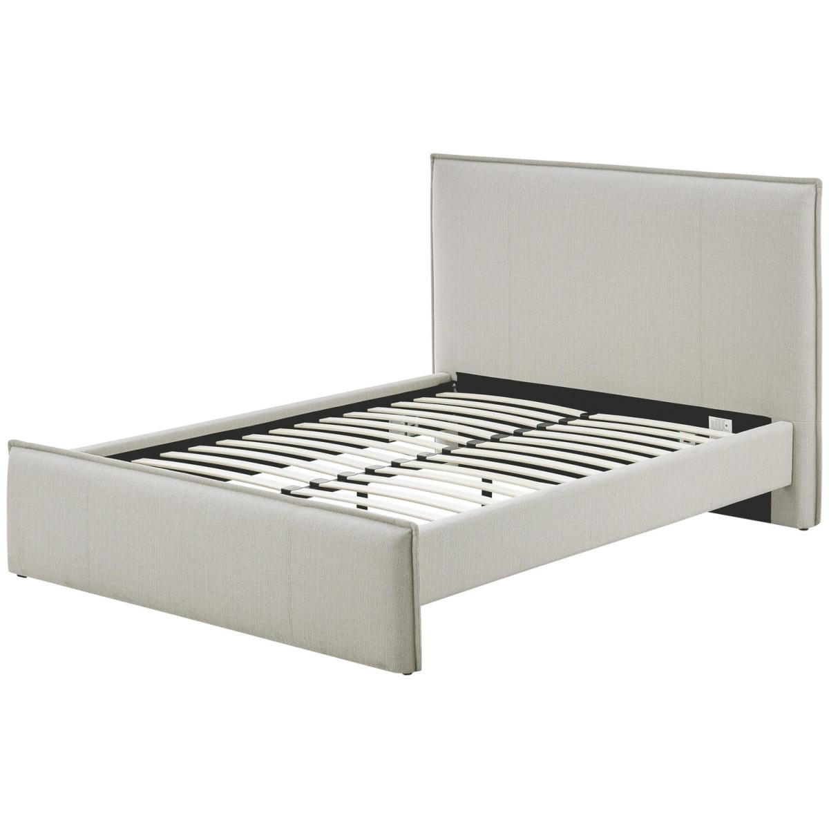 Habitat Herbie Double Fabric Bed Frame - Natural – image 8